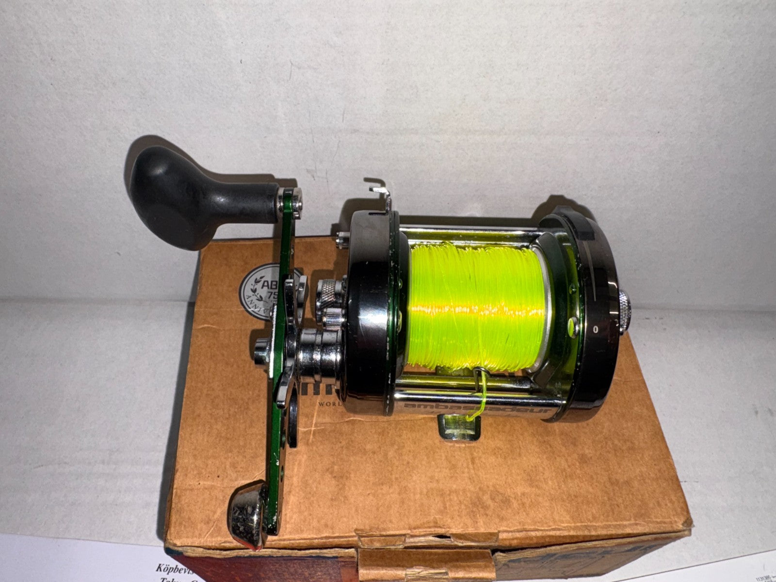 Abu Garcia Ambassadeur 6500 C3 CT  SEA Fishing SWEDEN G Reel Good Quick Delivery