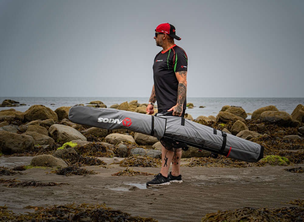 AKIOS SeaTrek Rod & Tripod Quiver Holdall  Sea Fish QUIVER + HOOD Quick Delivery