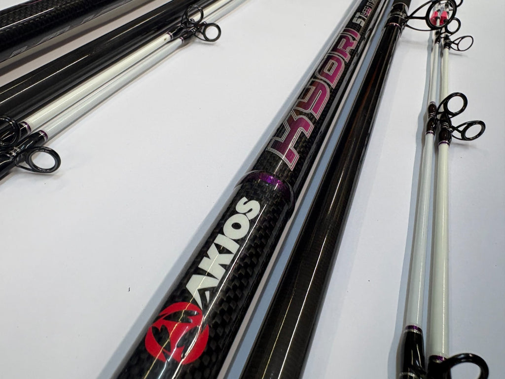 2x PAIR AKIOS Kyori ST 435 TT SRS 14ft 5" Great Sea Fishing Rod Quick Delivery