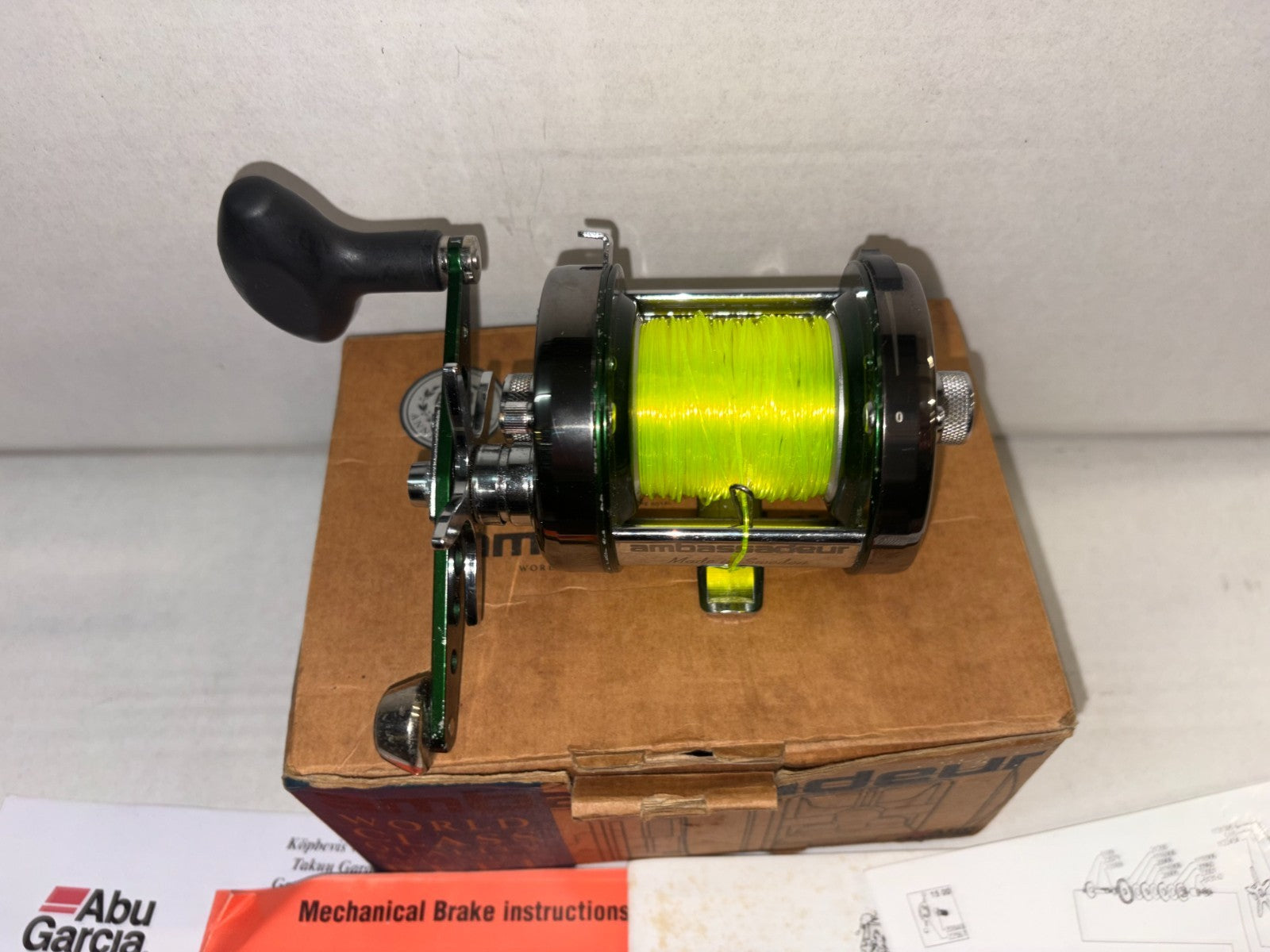 Abu Garcia Ambassadeur 6500 C3 CT  SEA Fishing SWEDEN G Reel Good Quick Delivery