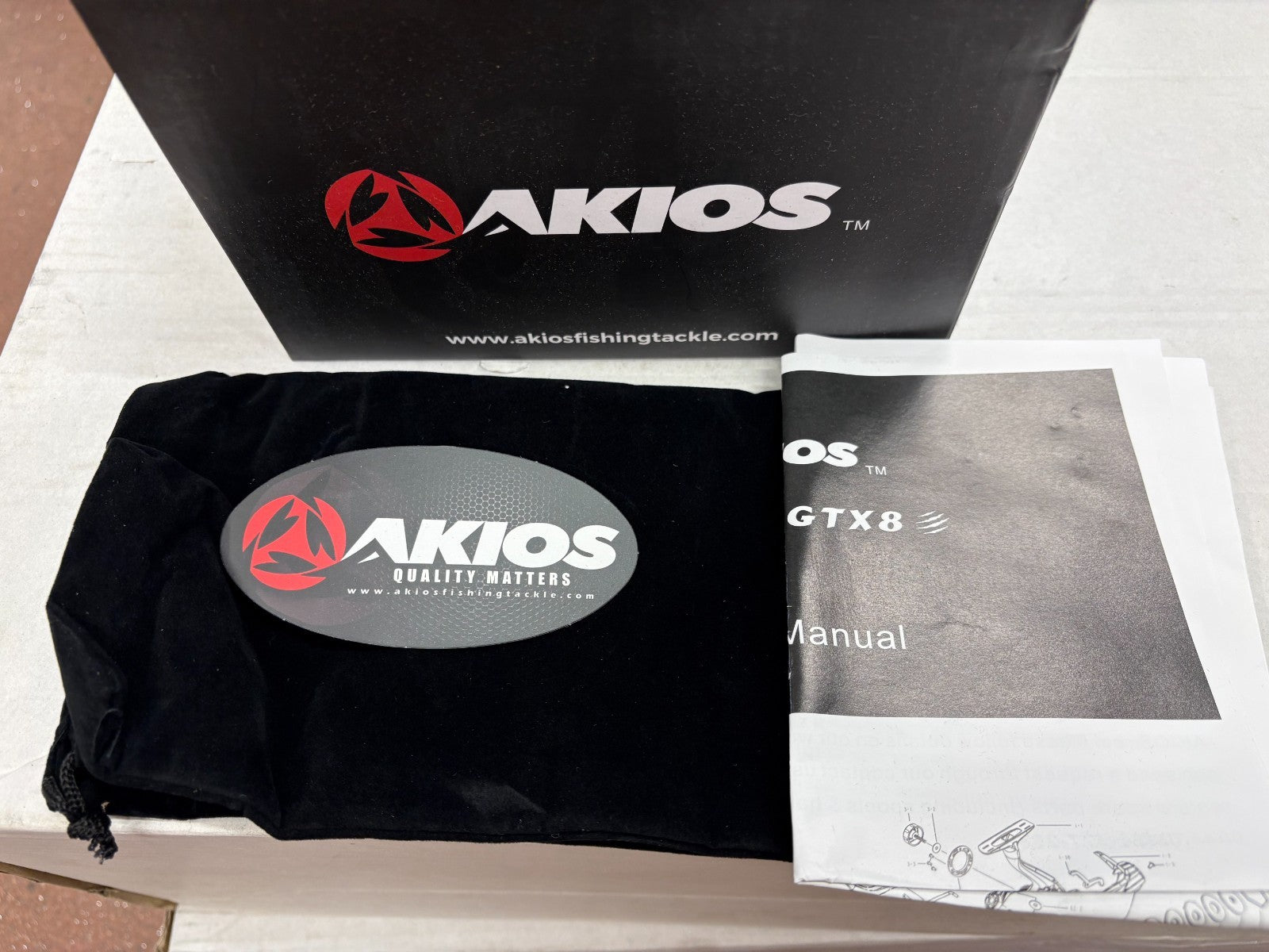 Akios Fury FX8 Surf Casting Sea Fishing Reel Brand New Quick Delivery