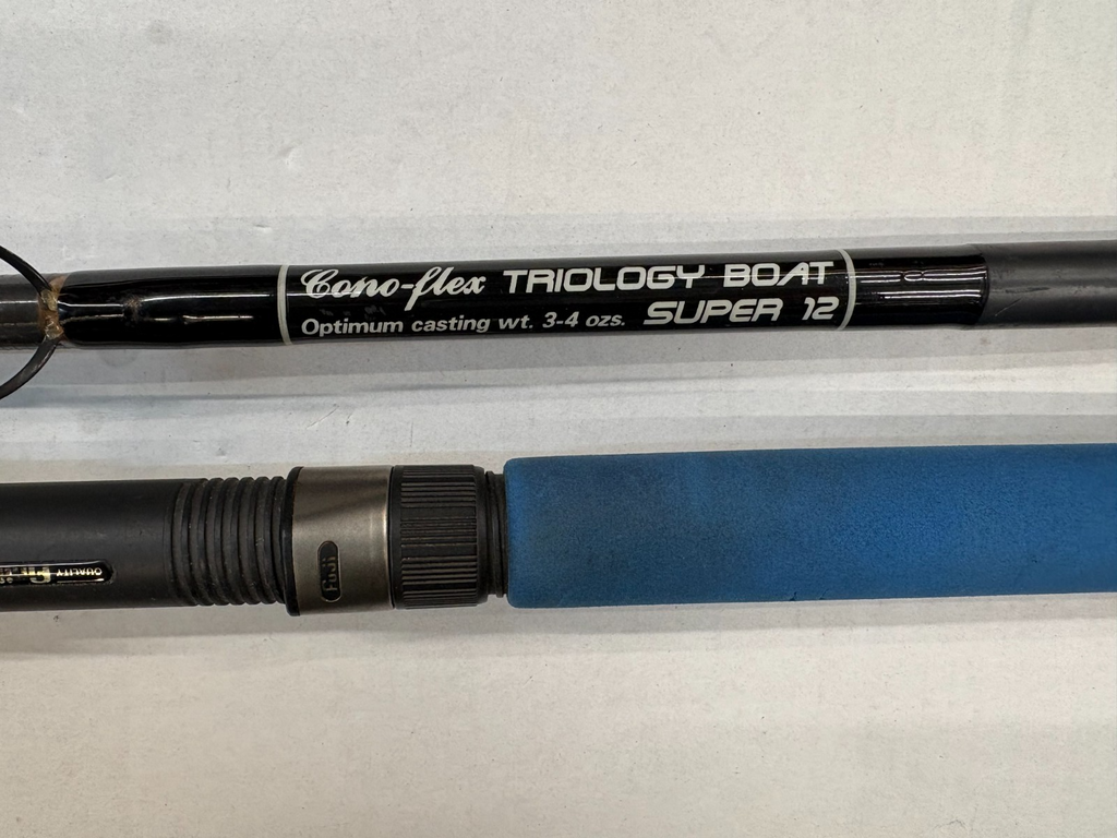 Conoflex Trilogy Boat 3-4oz Super 12 12ft Boat Sea FISHING Rod Quick Delivery