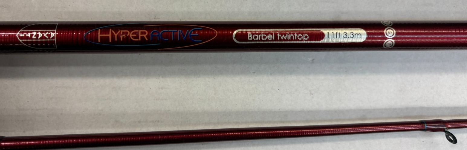 Avanti Hyperactive Barbel Twintop 11ft  Carp Fishing Rod Good Quick Delivery