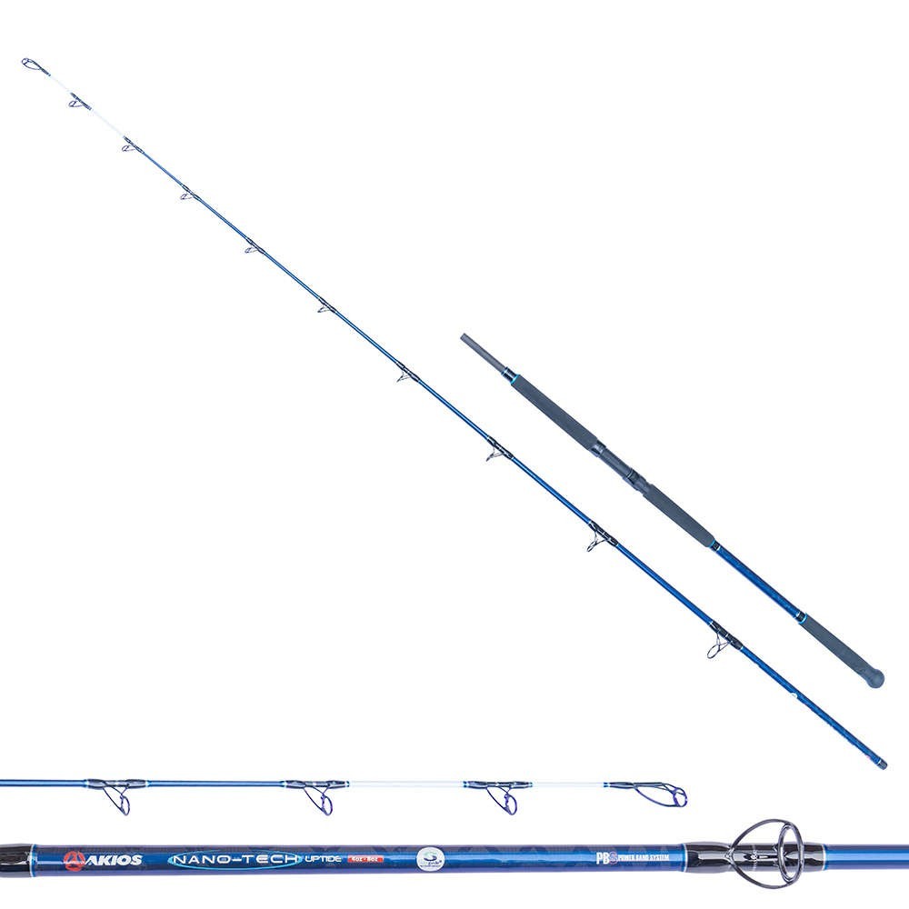 Akios NANOTECH SPORT UPTIDE Rod 9ft 6in Brand New Boat Fishing Rod Quick Deliver