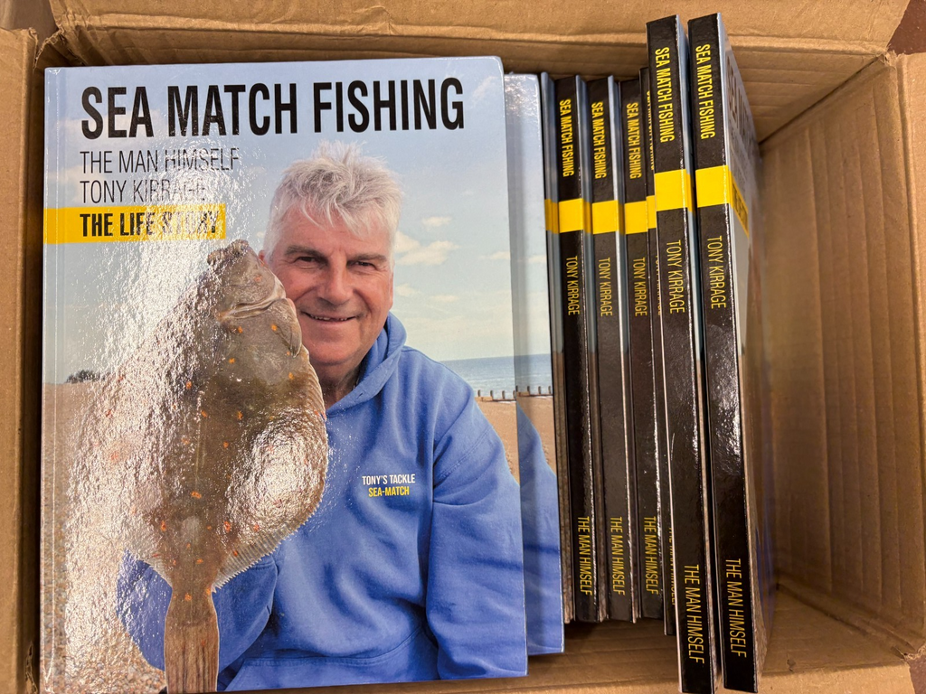 Sea Match Fishing: The Man Himself Tony Kirrage The Life Story Hardback Book