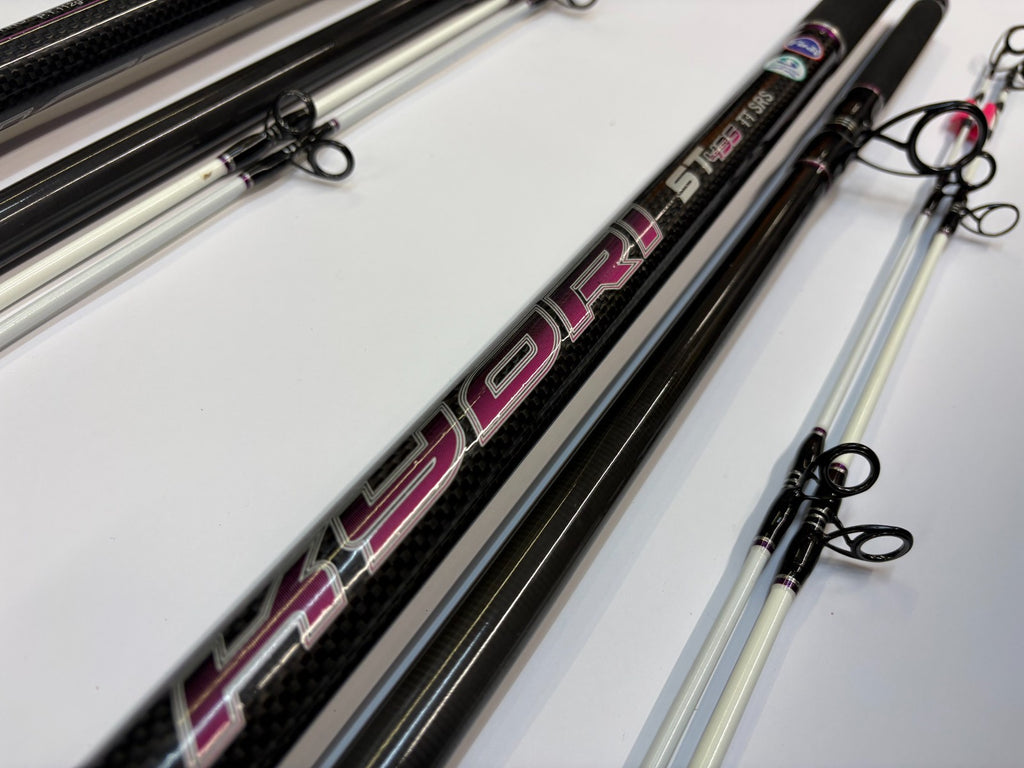 2x PAIR AKIOS Kyori ST 435 TT SRS 14ft 5" Great Sea Fishing Rod Quick Delivery