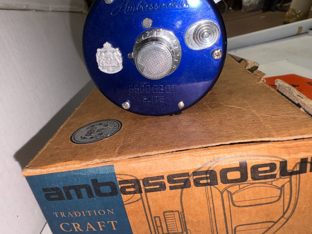 Abu Garcia Ambassadeur 6500 C3  SEA Fishing SWEDEN Reel Good Quick Delivery