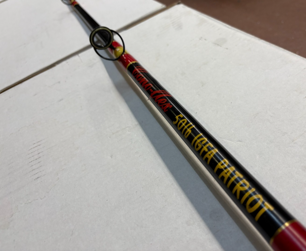 Conoflex 50LB IGFA PATRIOT 7ft 6"  Boat Sea FISHING Rod Great Quick Delivery