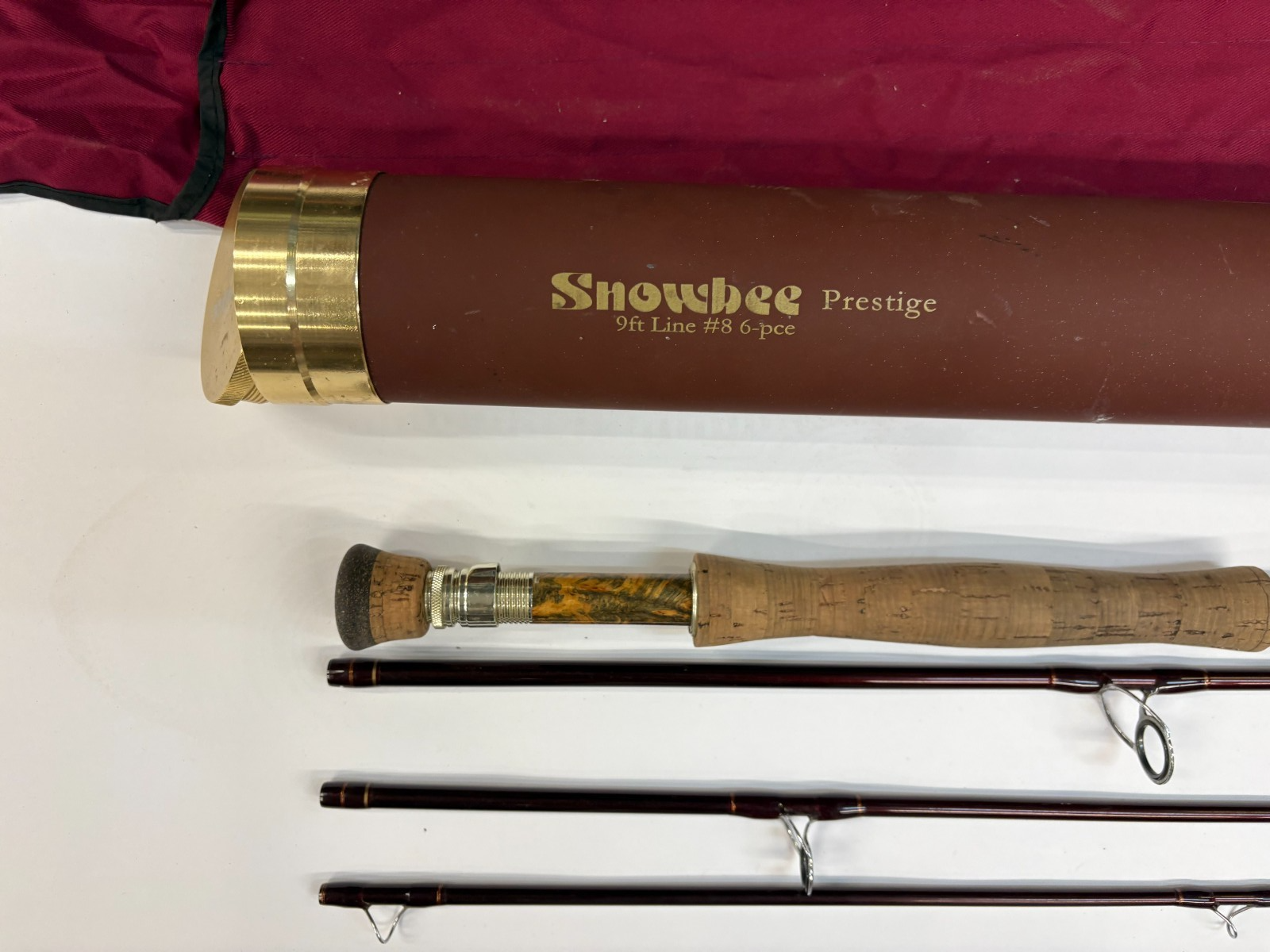 Snowbee Prestige 9ft #8 6pc Carp Coarse Excellent Fishing Rod Quick Delivery