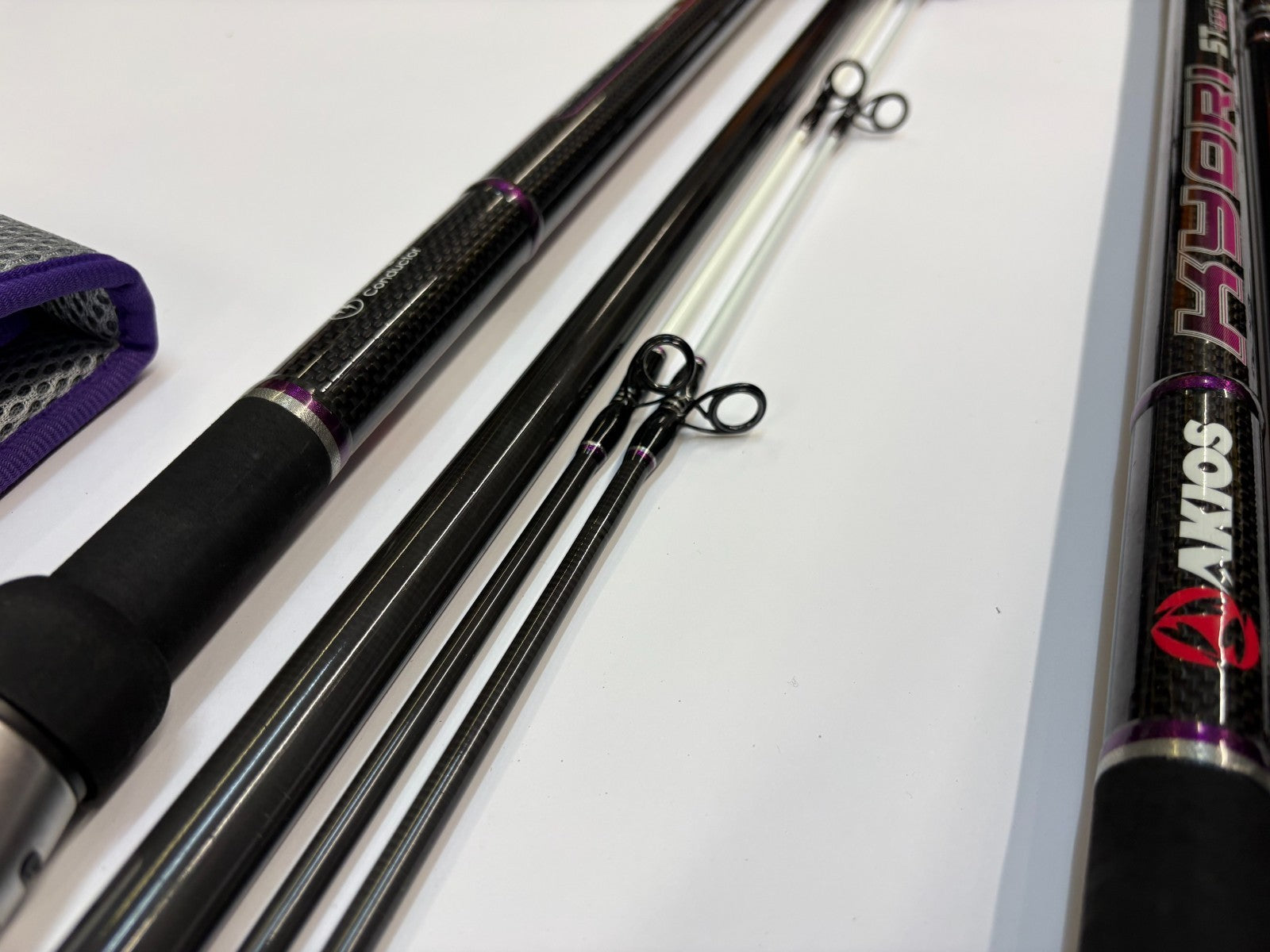 2x PAIR AKIOS Kyori ST 435 TT SRS 14ft 5" Great Sea Fishing Rod Quick Delivery