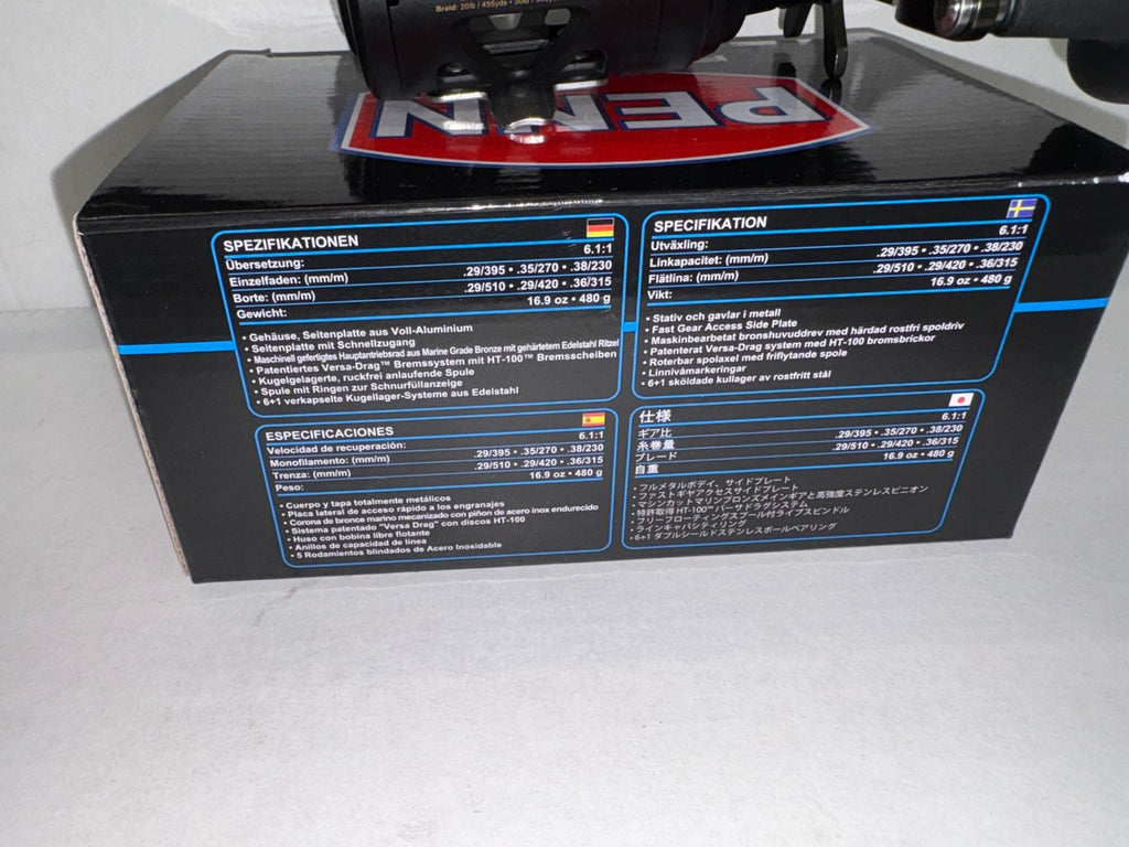 Penn Fathom II Star Drag FTHII12SD Sea Fishing Mutiplier Reel New Quick Delivery