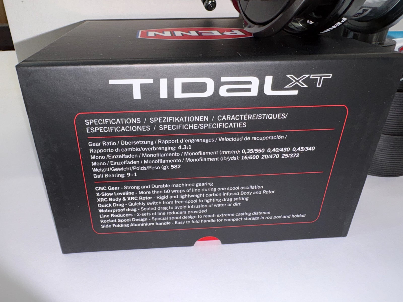 PENN Tidal XT 8000 Longcast Sea fishing Reel Brand New Next Day Delivery