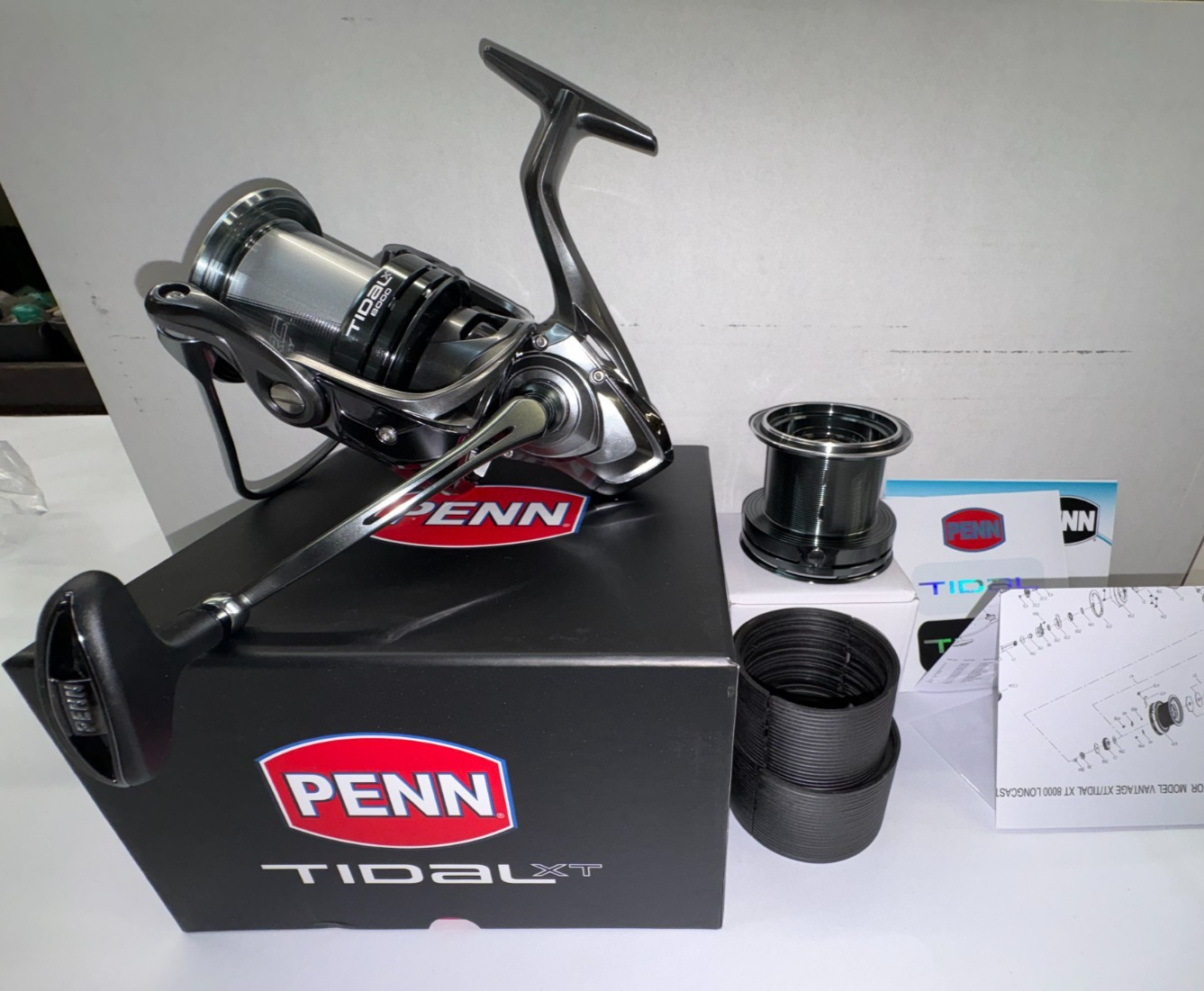 PENN Tidal XT 8000 Longcast Sea fishing Reel Brand New Next Day Delivery