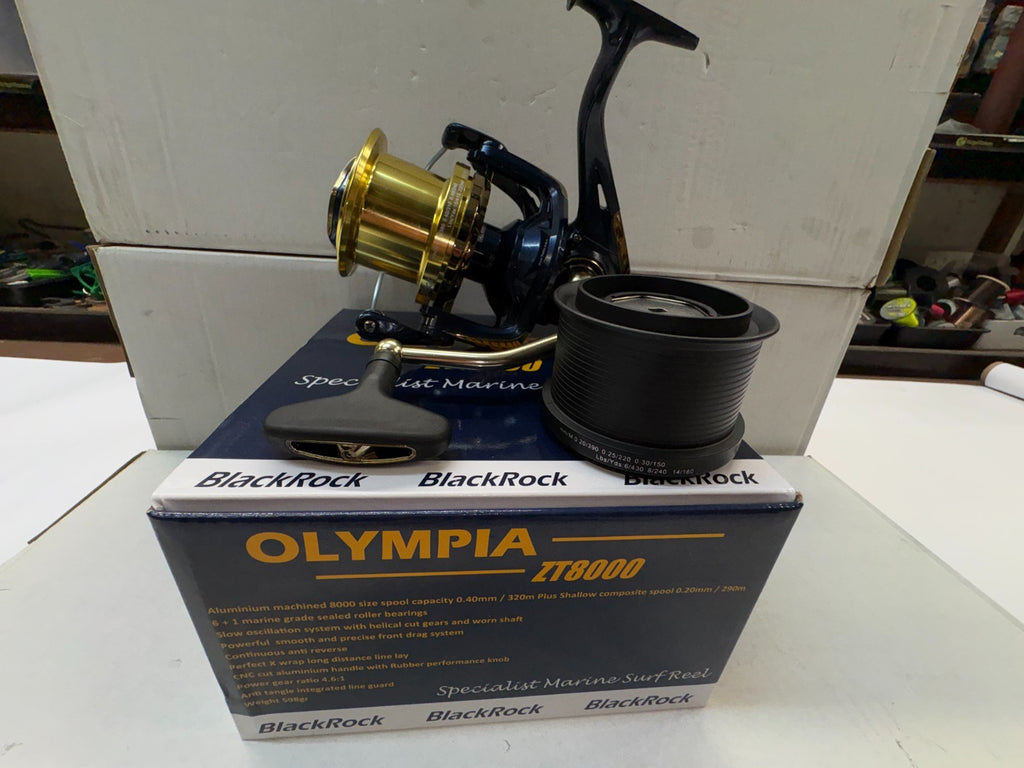 BLACKROCK OLYMPIA ZT8000  SEA Fishing Surf Reel New Quick Delivery