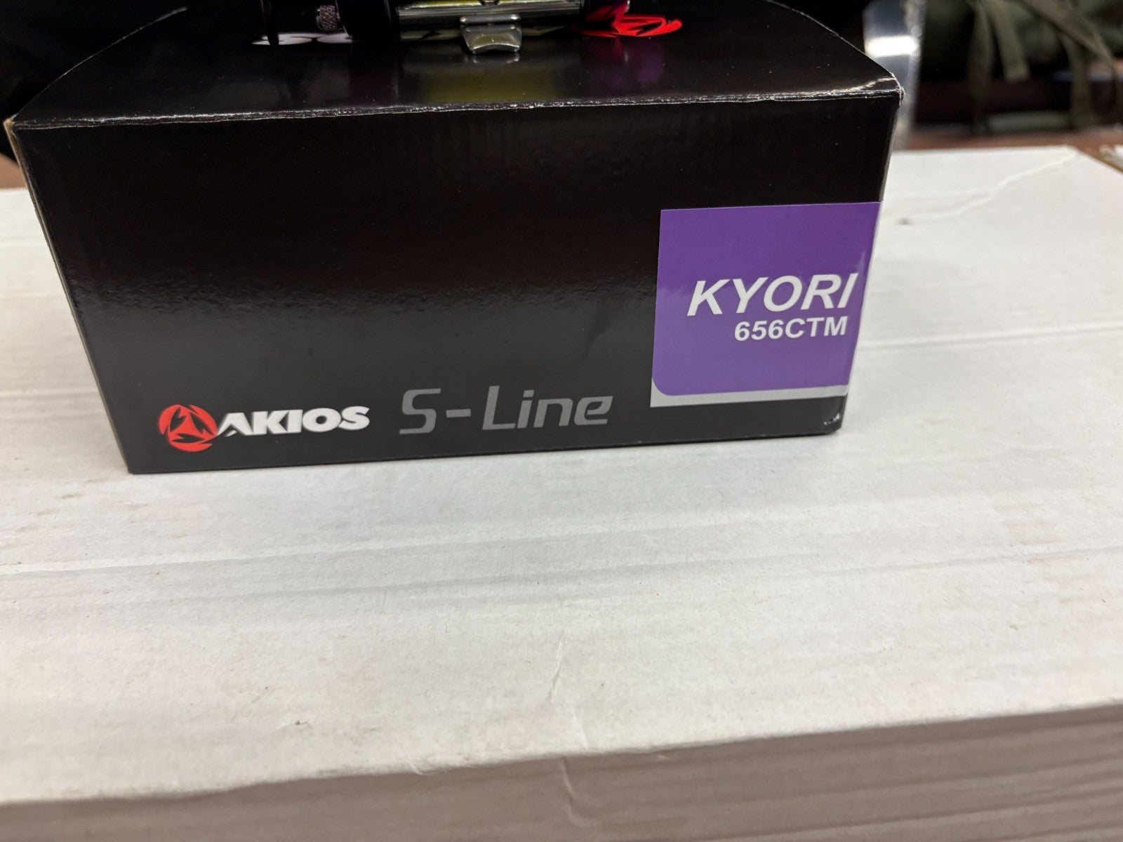 Akios Kyori 656 CTM Gun Smoke Purple Mutiplier Sea Fishing Reel Quick Delivery