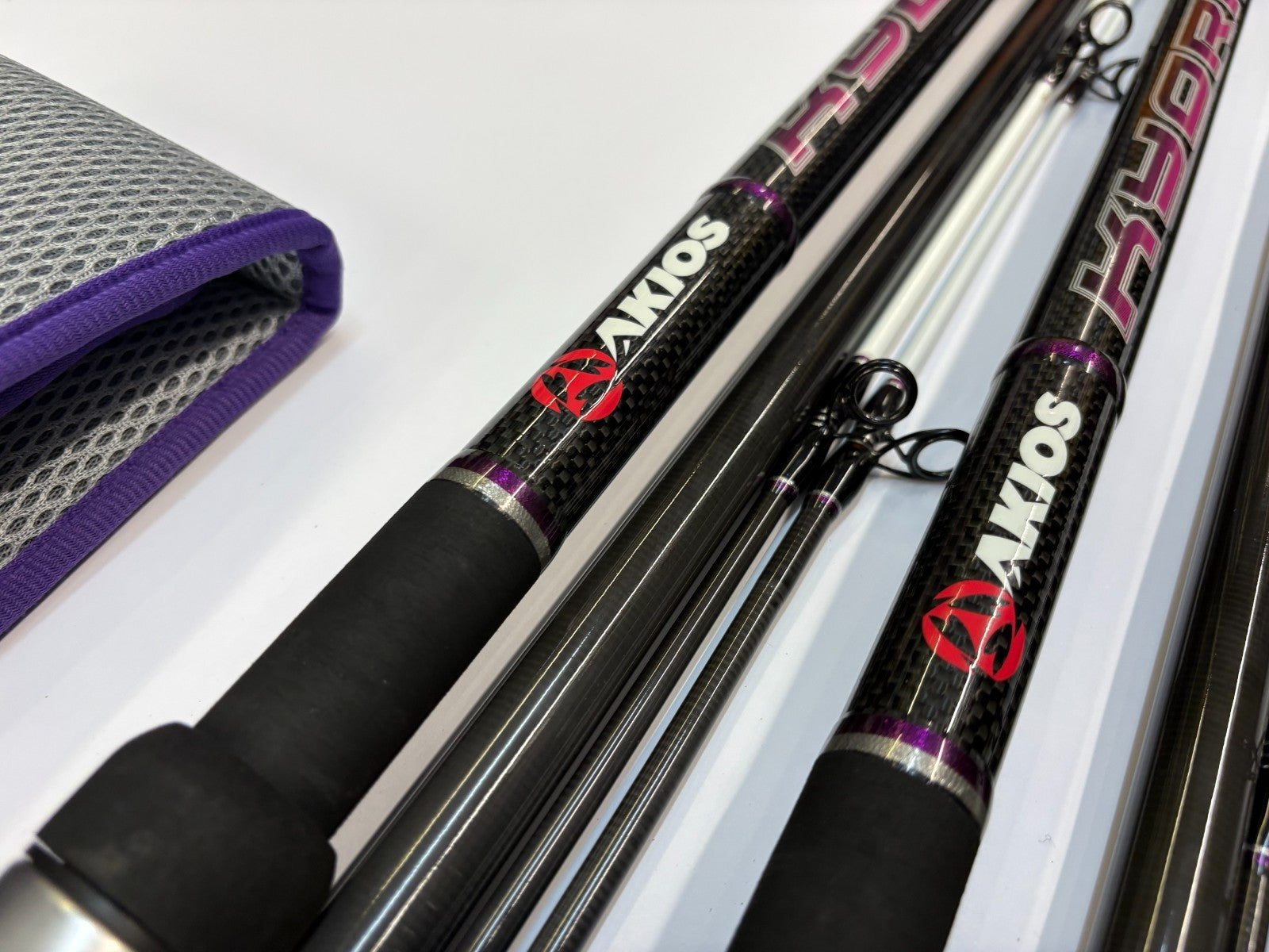 2x PAIR AKIOS Kyori ST 435 TT SRS 14ft 5" Great Sea Fishing Rod Quick Delivery