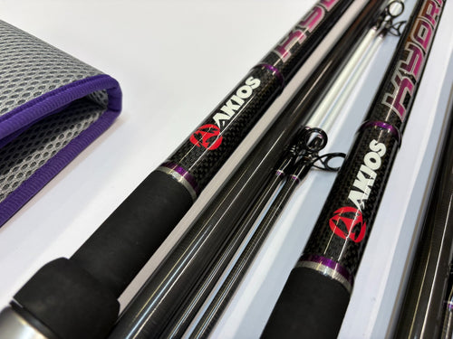 2x PAIR AKIOS Kyori ST 435 TT SRS 14ft 5" Great Sea Fishing Rod Quick Delivery