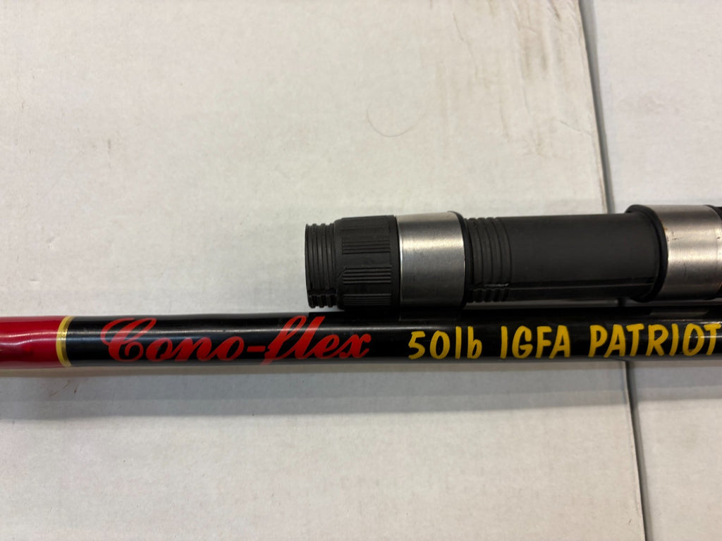 Conoflex 50LB IGFA PATRIOT 7ft 6"  Boat Sea FISHING Rod Great Quick Delivery
