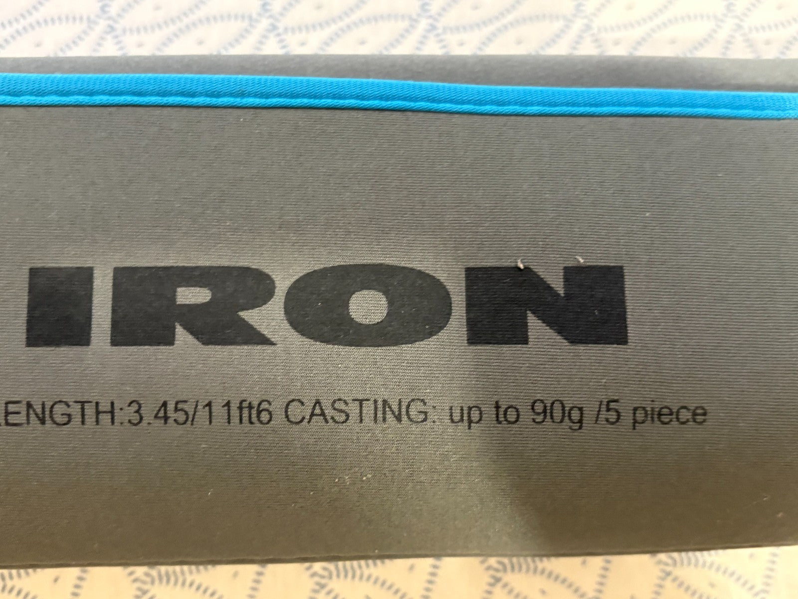 Akios IRONSPIN Long Cast 5 Piece Travel Lure Rod 90g 11FT 6" Quick Delivery